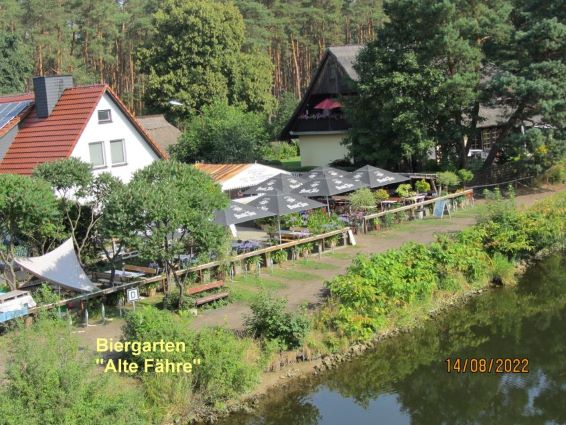Biergarten alte Fähre